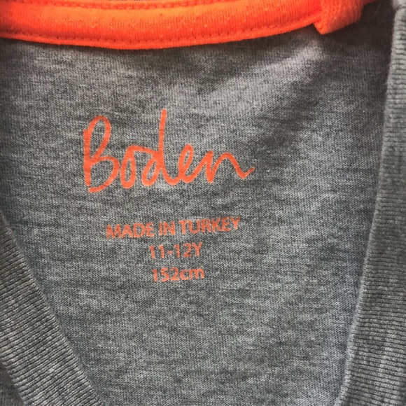 Mini Boden Grey Racecar Dog Tee - Picture 3 of 4